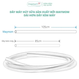 Thumbnail Dây Hút Sữa Unimom Thương Hiệu Maymom, Không Chứa BPA, An Toàn 100%, Vệ Sinh Dễ Dàng 4