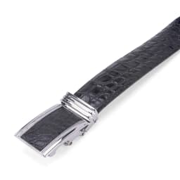 Thumbnail Dây nịt nam da cá sấu da bụng 3,5P màu đen, nâu đất, vàng bò, nâu đỏ HP4201-02-03-40 2