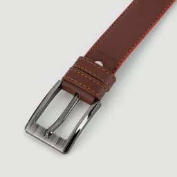 Thumbnail Dây nịt nam Huy Hoàng 3,5P may viền màu bò, đen, nâu HP4004-05-06 2