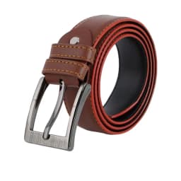 Thumbnail Dây nịt nam Huy Hoàng 4 phân may viền màu Bò HP4001, Đen HP4002, Nâu HP4003 1