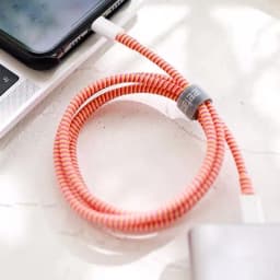 Thumbnail Dây quấn bảo vệ tai nghe , cáp sạc nhiều màu sắc - Vinzy 2