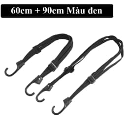 Thumbnail Dây ràng hàng xe máy MYT Dây thun ràng mũ bảo hiểm tích hợp 4 sợi bản đàn hồi cao có thể điều chỉnh kèm hai móc treo 2