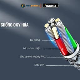 Thumbnail Dây sạc 2m chính hãng Remax 124i hỗ trợ sạc 2.4A dành cho 14 pro max trở xuống Phúc Phụ Kiện Remax 4