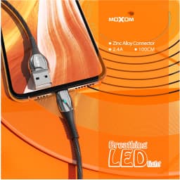 Thumbnail Dây sạc Lighting/Type-C/Micro tự ngắt MOXOM bọc dù dùng cho 7 8 x xs max 11 12 13 14 Samsung Oppo Xiaomi Redmi 2