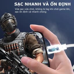 Thumbnail Dây sạc nhanh 100W Type-C chính hãng có màn hình Led báo công suất cáp sạc – Gutek S520 4