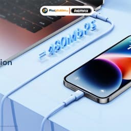 Thumbnail Dây sạc nhanh 20w Remax C056 sạc nhanh 20w chuẩn PD Type C to Phone cho 14 Pro max - Phúc Phụ Kiện 3