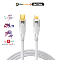 Thumbnail Dây sạc nhanh 30w Type C to L Remax C171 cho 14 Pro max trở xuống - Phúc Phụ Kiện Bảo hành 12 tháng 1
