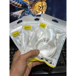 Thumbnail Dây Sạc Nhanh PD 20W Chính Hãng BASEUS Dùng Cho Máy 7-8-X-11-12-13-14-Dây Bện Dù Chắc Chắn 3
