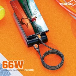Thumbnail Dây sạc nhanh Type-C 66w VOOC chuyên dụng dành cho 15 Pro Max Oppo Samsung Xiaomi Redmi sạc nhanh QC 4.0 3.0 MOXOM 3