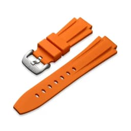Thumbnail Dây Silicon đồng hồ nam I&W Carnival chính hãng SL02 màu đen- Khóa cài bền bỉ chống nước tuyệt đối 1