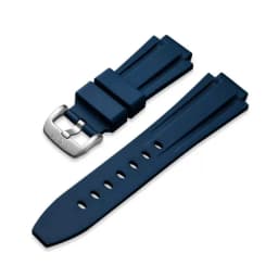 Thumbnail Dây Silicon đồng hồ nam I&W Carnival chính hãng SL02 màu đen- Khóa cài bền bỉ chống nước tuyệt đối 2