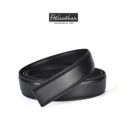 Thumbnail Dây thắt lưng da bò không mặt may viền Ftt Leather 1