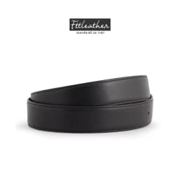 Thumbnail Dây thắt lưng da bò không mặt may viền Ftt Leather 3