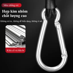 Thumbnail Dây thun ràng xe máy MYT Dây đai tròn móc thép đàn hồi buộc hành lý hàng hóa tăng chỉnh 1m 2m 3m 4m 2