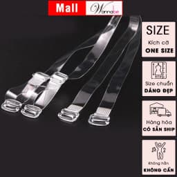 Thumbnail Dây vai trong suốt bản 1cm dùng cho áo ngực Wannabe DA10T tàng hình trên đôi vai tự tin khoe vai 2