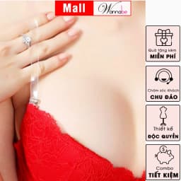 Thumbnail Dây vai trong suốt bản 1cm dùng cho áo ngực Wannabe DA10T tàng hình trên đôi vai tự tin khoe vai 3