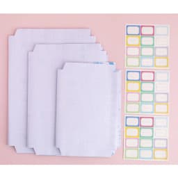 Thumbnail Decal bọc sách vở 5 tờ trong suốt nhiều size cho tập, sách giáo khoa, truyện, a4 - Nhà Sách Tâm An 3