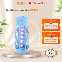 Thumbnail Đèn Bắt Muỗi Côn Trùng COMET CM069 6W Đa Năng, Thiết Kế Gọn, Hiệu Quả, An Toàn 1