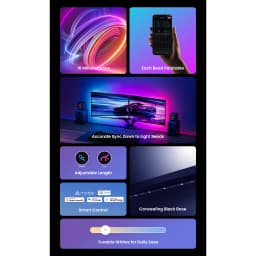 Thumbnail Đèn led dây Yeelight Obsid RGBIC - 16 triệu màu, Đồng bộ âm nhạc, Hỗ trợ Homekit 3