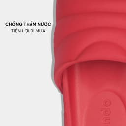 Thumbnail Dép Bánh Mì Nam Nữ Trendy 5 Quai Ngang Nhựa, Thoải Mái, Siêu Nhẹ Shondo Nhiều Màu 1