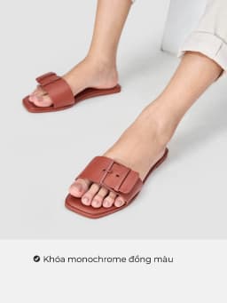 Thumbnail Dép Bệt Nữ Quai Ngang 1cm JUNO Mũi Vuông SD01095 3