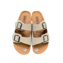 Thumbnail Dép Birken, Dép Đế Trấu, Dép lê Unisex Nam và Nữ Thiết Kế Dép Hai Quai Ngang Da PU Cao Cấp May Viền - PUM01 1