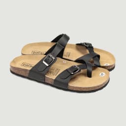Thumbnail Dép Birken Đế Trấu BIOLINE Official Thiết Kế Unisex Quai Chéo Xỏ Ngón Da Bò - D06 2