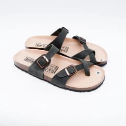 Thumbnail Dép Birken Đế Trấu BIOLINE Official Thiết Kế Unisex Quai Chéo Xỏ Ngón Da Bò - D06 3