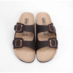 Thumbnail Dép Birken Đế Trấu Hai Quai Ngang Da Bò Thương Hiệu BIOLINE - D01 3