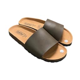 Thumbnail Dép công sở Birken Đế Trấu BIOLINE Official Unisex Nam nữ Quai Nguyên Tấm Da PU - PU05 1