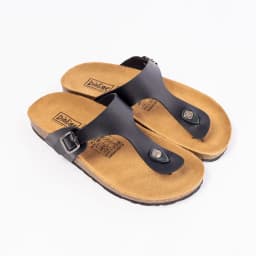 Thumbnail Dép công sở Birken Đế Trấu BIOLINE Official Unisex Nam nữ Quai Da Pu Tách Ngón - PU07 2