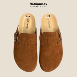 Thumbnail Dép đế trấu sục Birken Boston mùa đông thời trang nam nữ 2024 - Detaunisex - DETA51 3