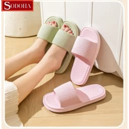 Thumbnail Dép đi trong nhà mùa đông, mùa hè, dép văn phòng sang trọng siêu nhẹ cho nữ SDOHA SDH559 2