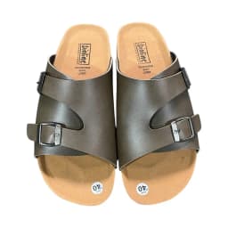 Thumbnail Dép Đế Trấu BIOLINE Official Quai Da Pu Nguyên Tấm Hai Lớp - PU19 2