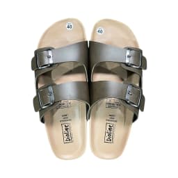 Thumbnail Dép Đế Trấu Birken BIOLINE Official Hai Quai Ngang Lót PU Chống Nước Unisex Nam Nữ Thương Hiệu BIOLINE - PUK01 3