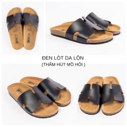 Thumbnail Dép đế trấu chữ H nam nữ thời trang Birken cực xinh và cá tính BIOLINE - PU04 3