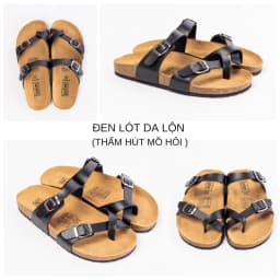 Thumbnail Dép đế trấu xỏ ngón nam nữ Birken thời trang văn phòng BIOLINE - PU06 4