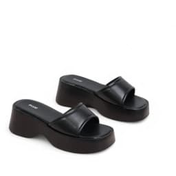 Thumbnail Dép Đế Xuồng Quai Ngang Da Mềm Cao 7cm Pixie H367 3