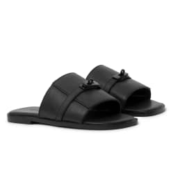 Thumbnail Dép hm nam G2 Hamana kiểu dép quai ngang da bò đế phíp dáng sandal đi biển dép hermes thời trang cao cấp 1