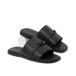 Thumbnail Dép hm nam G2 Hamana kiểu dép quai ngang da bò đế phíp dáng sandal đi biển dép hermes thời trang cao cấp 2