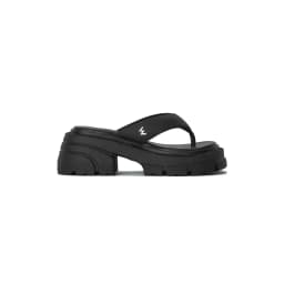 Thumbnail Dép Kẹp Xỏ Ngón Nữ THEWOLF QUEEN FLIP FLOP - BLACK 1