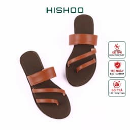 Thumbnail Dép Lê Nữ Xỏ Ngón Thời Trang Hishoo Quai Ngang Cao Cấp Có Bigsize S035 1