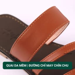 Thumbnail Dép Lê Nữ Xỏ Ngón Thời Trang Hishoo Quai Ngang Cao Cấp Có Bigsize S035 2