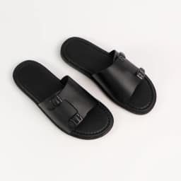 Thumbnail Dép nam da bò G2 Hades dáng sandal quai ngang, Dép da double monk strap công sở thời trang lịch sự 4