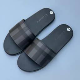Thumbnail Dép Nam Luxury Đế Cao Xu Kép 2 Lớp Chống Trơn Trượt  Nhung Len Đồng - Slipper 2