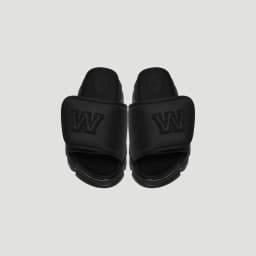 Thumbnail Dép Nam Nữ Tăng Chiều Cao THEWOLF W SLIDE SANDAL - BLACK 4