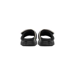 Thumbnail Dép Nam Nữ Tăng Chiều Cao THE LARVA WOLF SLIDE SANDAL - BLACK & WHITE 4