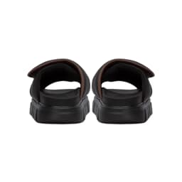 Thumbnail Dép Nam Nữ Tăng Chiều Cao THE LARVA WOLF SLIDE SANDAL - BLACK & BROWN 3