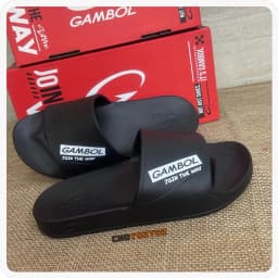 Thumbnail Dép nam đúc nguyên khối quai ngang Thái lan hãng Gambol 42184 4