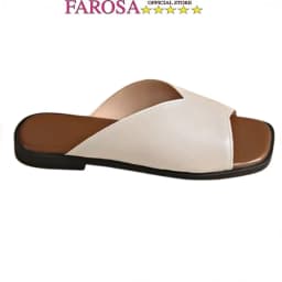 Thumbnail Dép nữ quai ngang vạt chéo FAROSA - H96 dép thời trang mùa hè phong cách hàn quốc hót trend 1